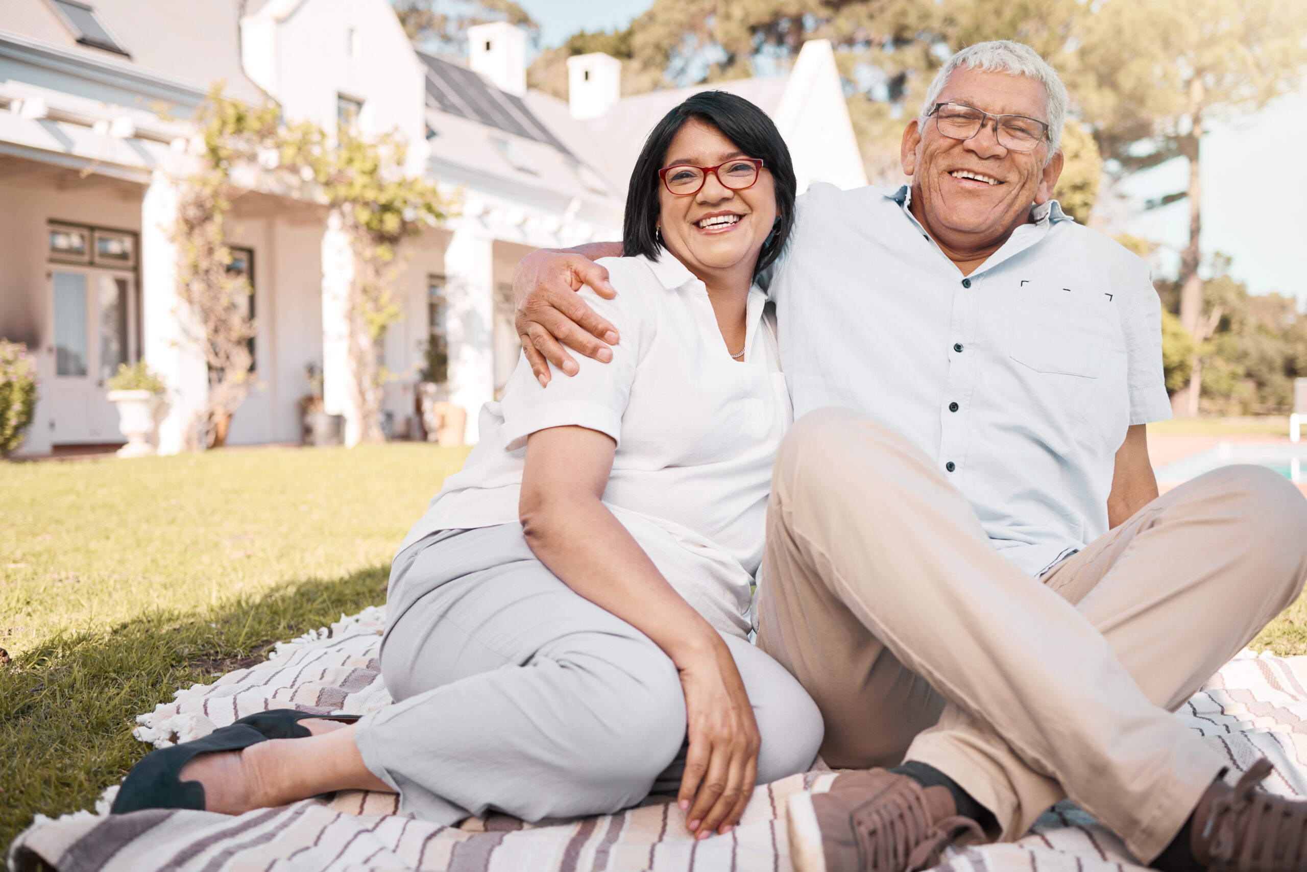 Senior couple enjoying retirement